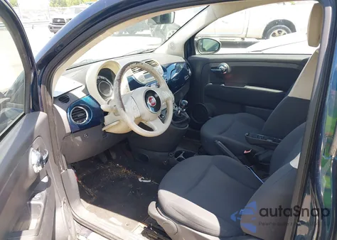 2013 Fiat 500 Pop z USA, uszkodzony, nr VIN 3C3CFFAR9DT543744